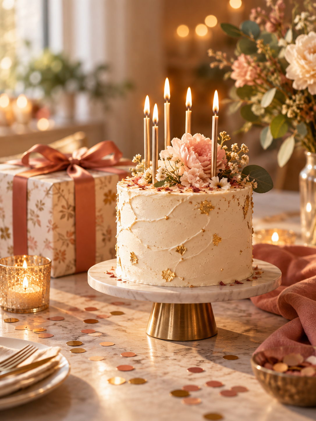 Beautifully wrapped gifts for special occasions
