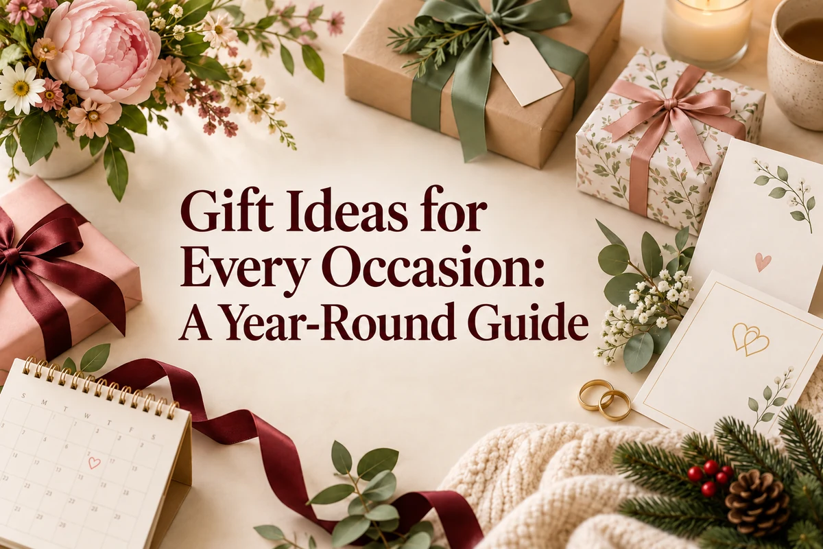 Gift Ideas for Every Occasion: A Year-Round Guide