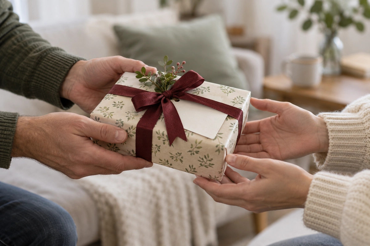 A thoughtful gift exchanged comfortably without pressure