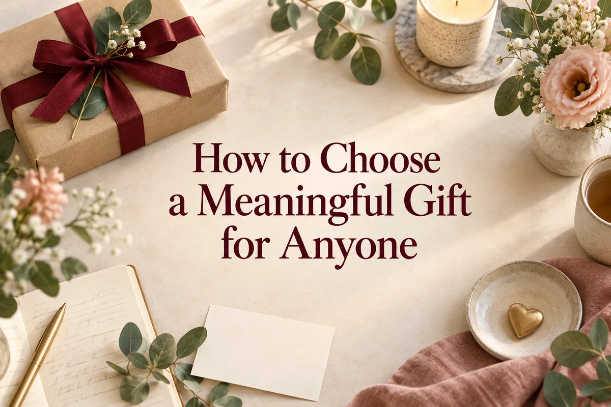 How to Choose a Meaningful Gift for Anyone