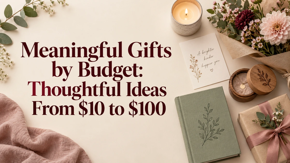 Meaningful Gifts by Budget: Thoughtful Ideas From $10 to $100