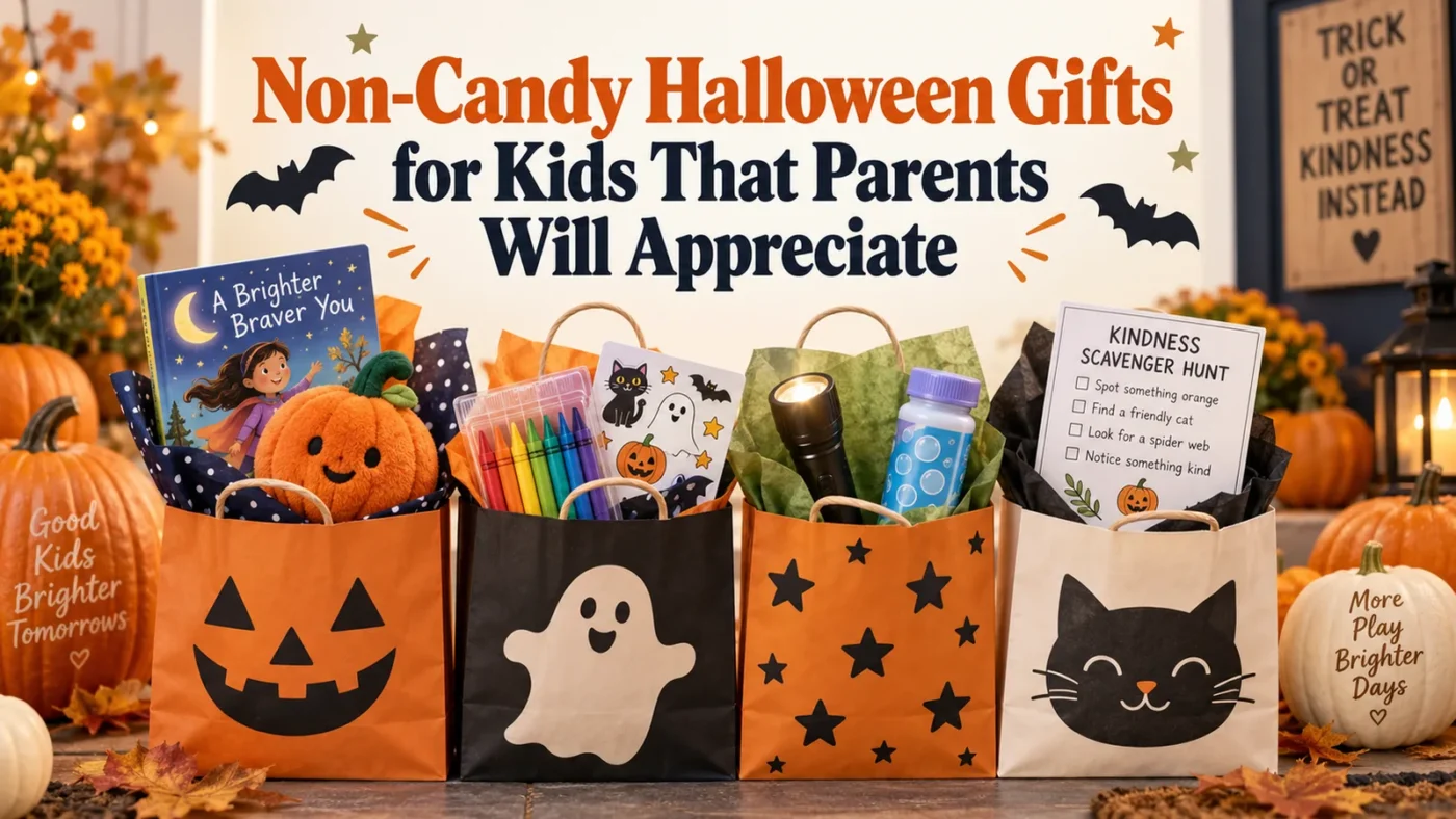 Non-Candy Halloween Gifts for Kids That Parents Will Appreciate