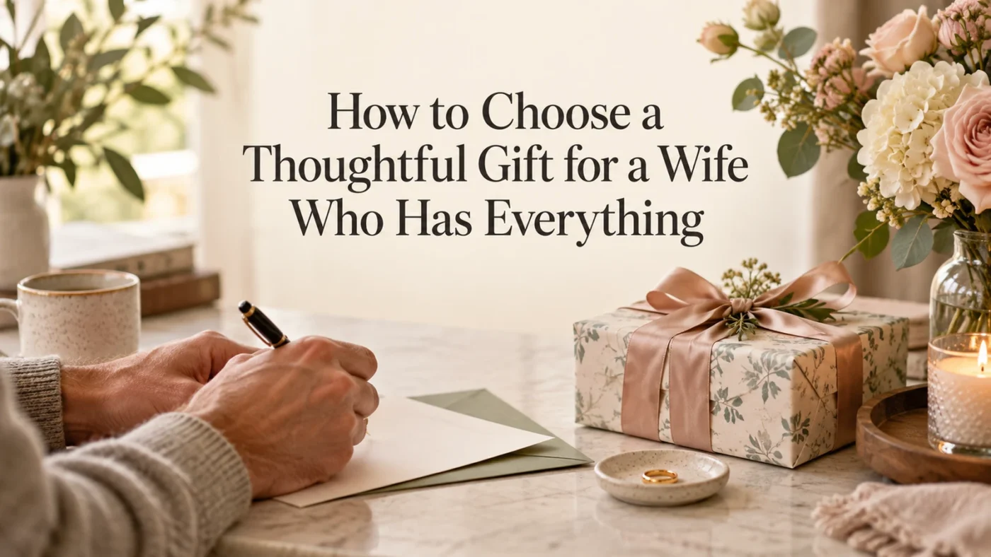 How to Choose a Thoughtful Gift for a Wife Who Has Everything